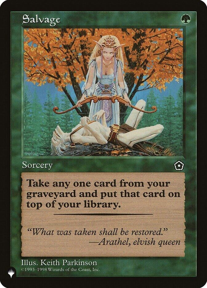 Image for Salvage - Magic: The Gathering