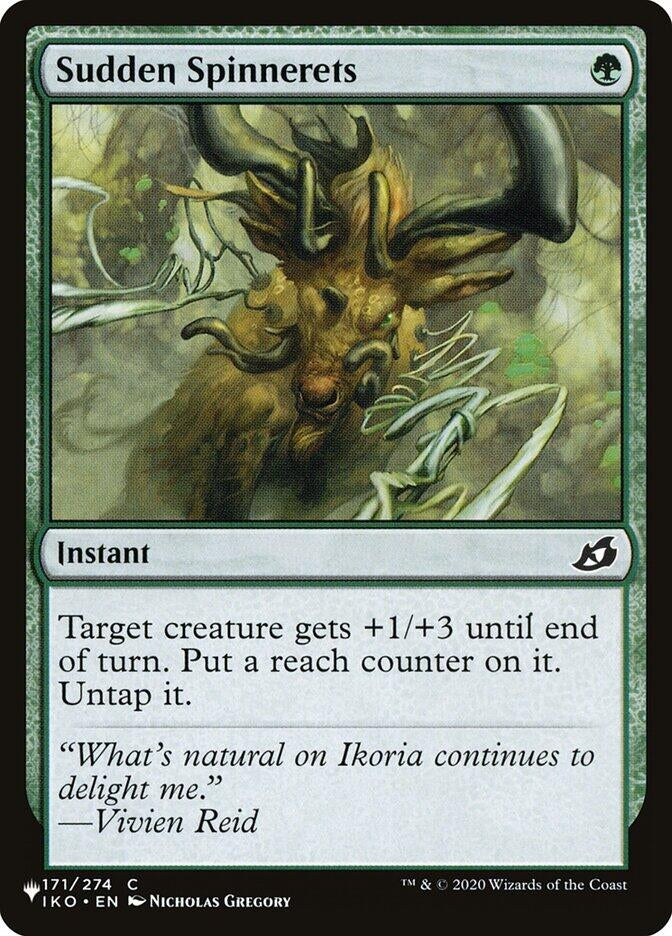 Image for Sudden Spinnerets (171/274) - Magic: The Gathering
