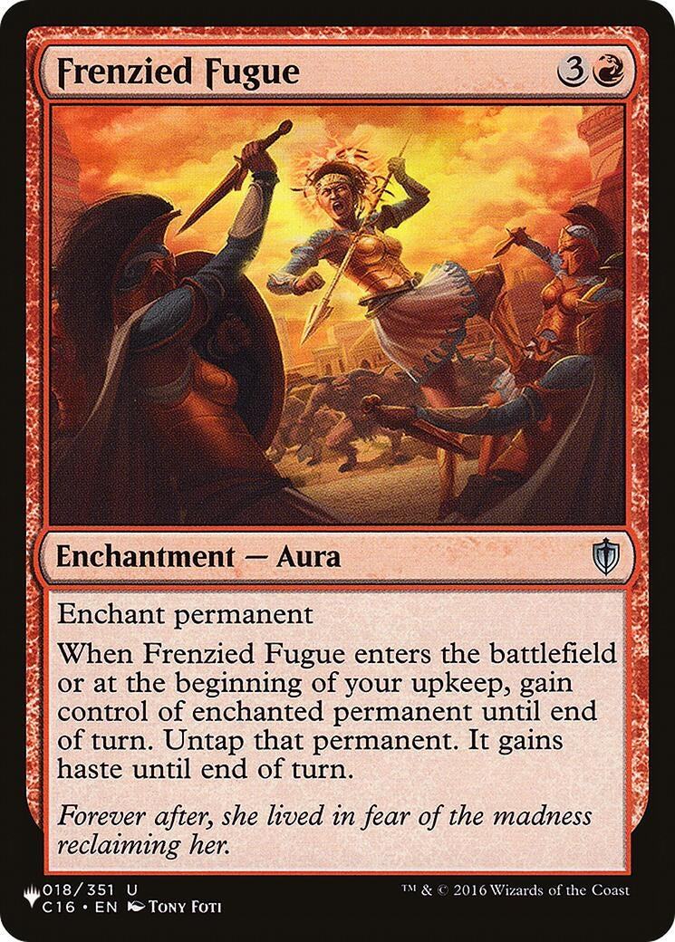 Image for Frenzied Fugue (018/351) - Magic: The Gathering