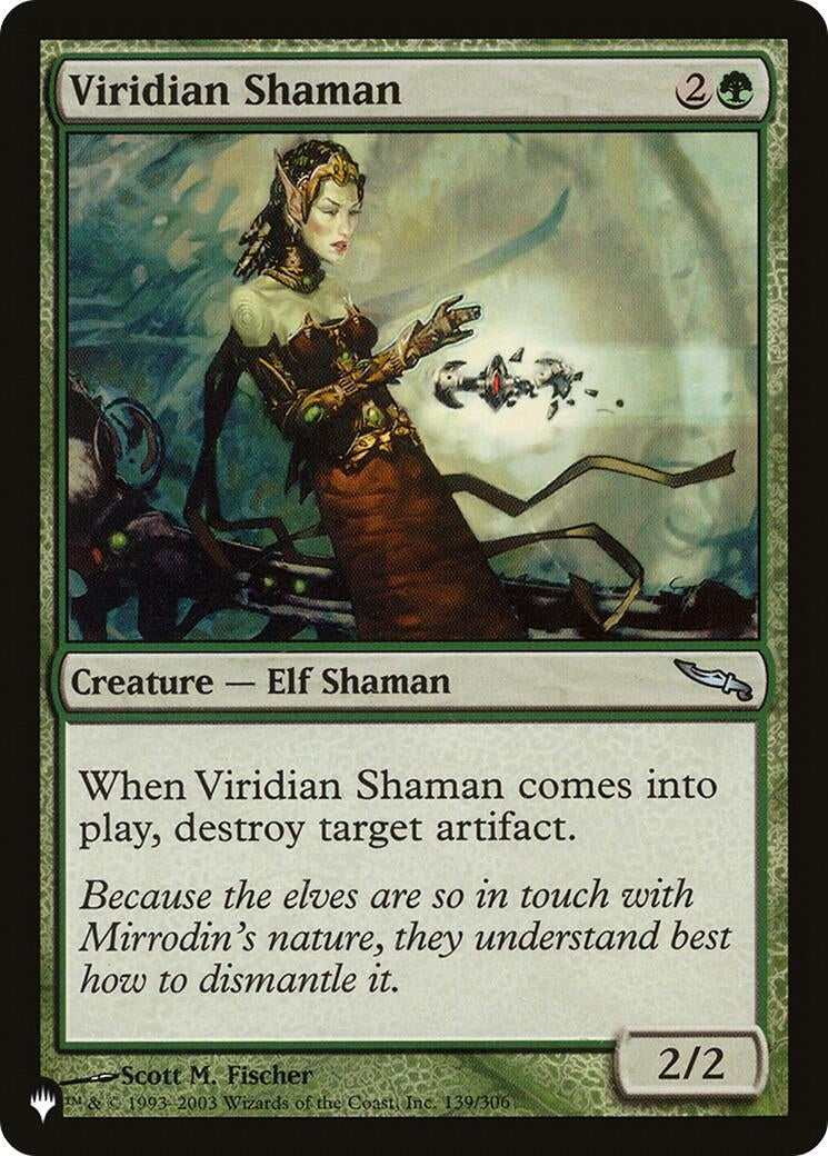 Image for Viridian Shaman (139/306) - Magic: The Gathering