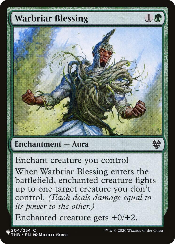 Image for Warbriar Blessing (204/254) - Magic: The Gathering