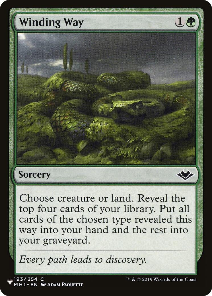 Image for Winding Way (193/254) - Magic: The Gathering