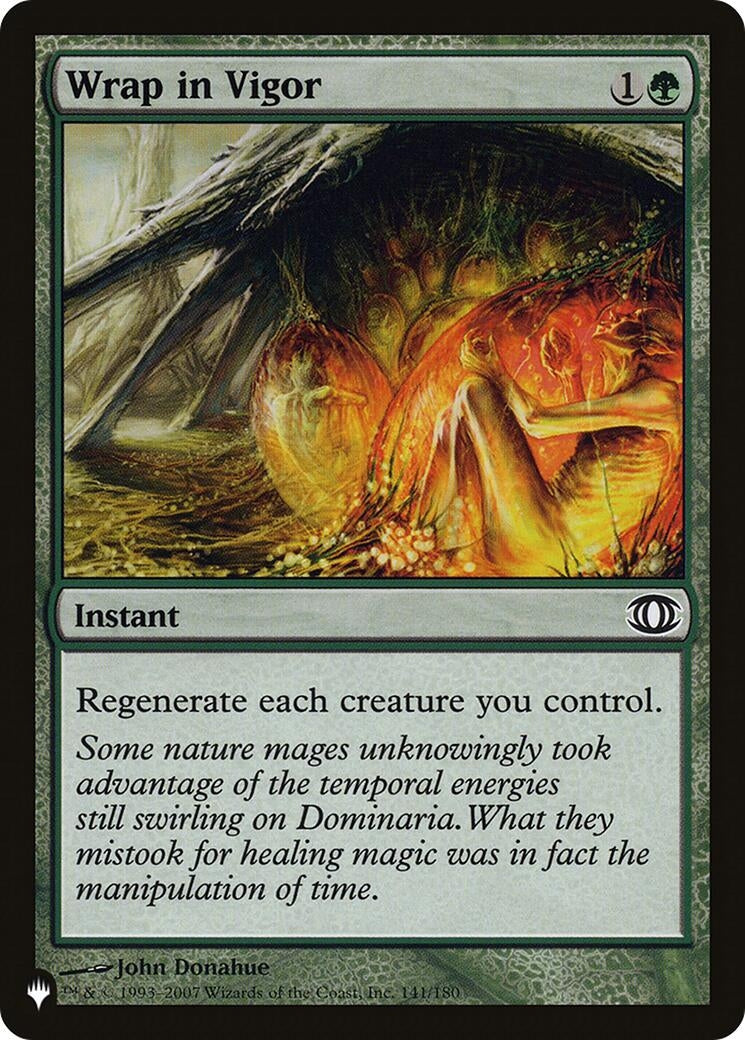 Image for Wrap in Vigor (141/180) (LIST) - Magic: The Gathering