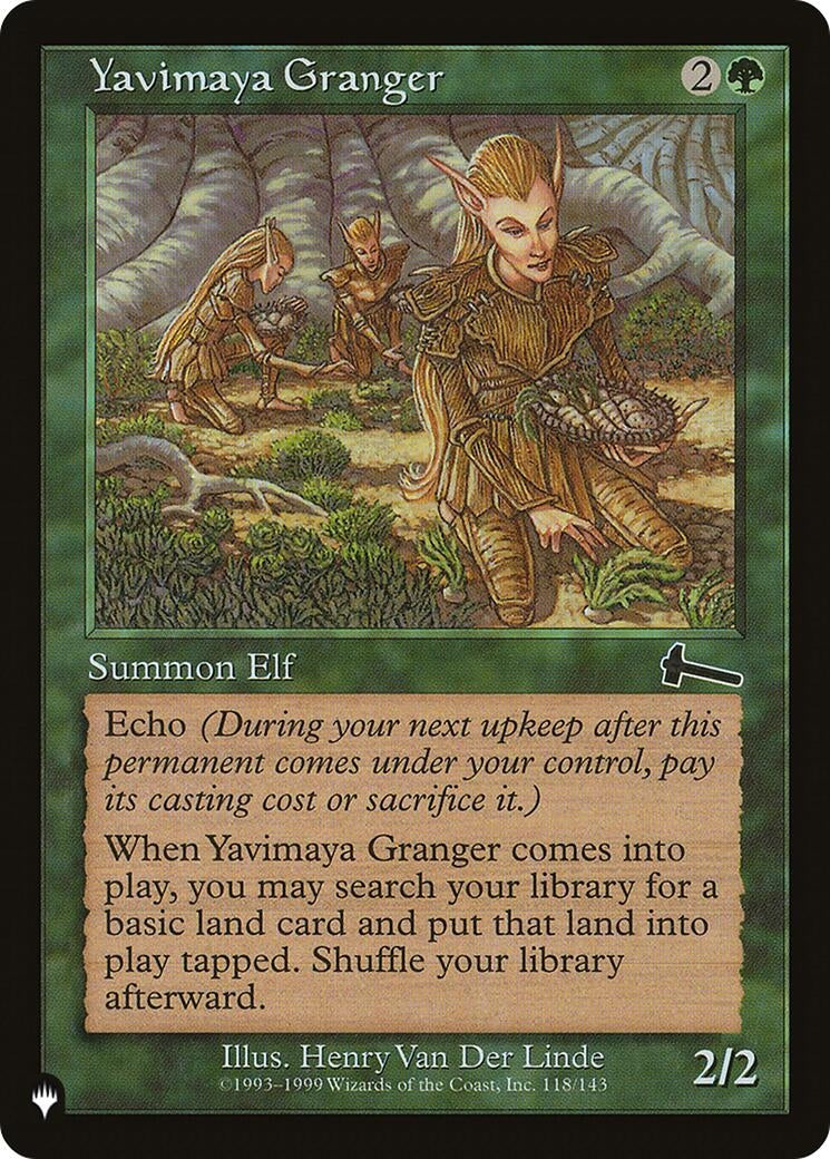 Image for Yavimaya Granger (118/143) (LIST) - Magic: The Gathering