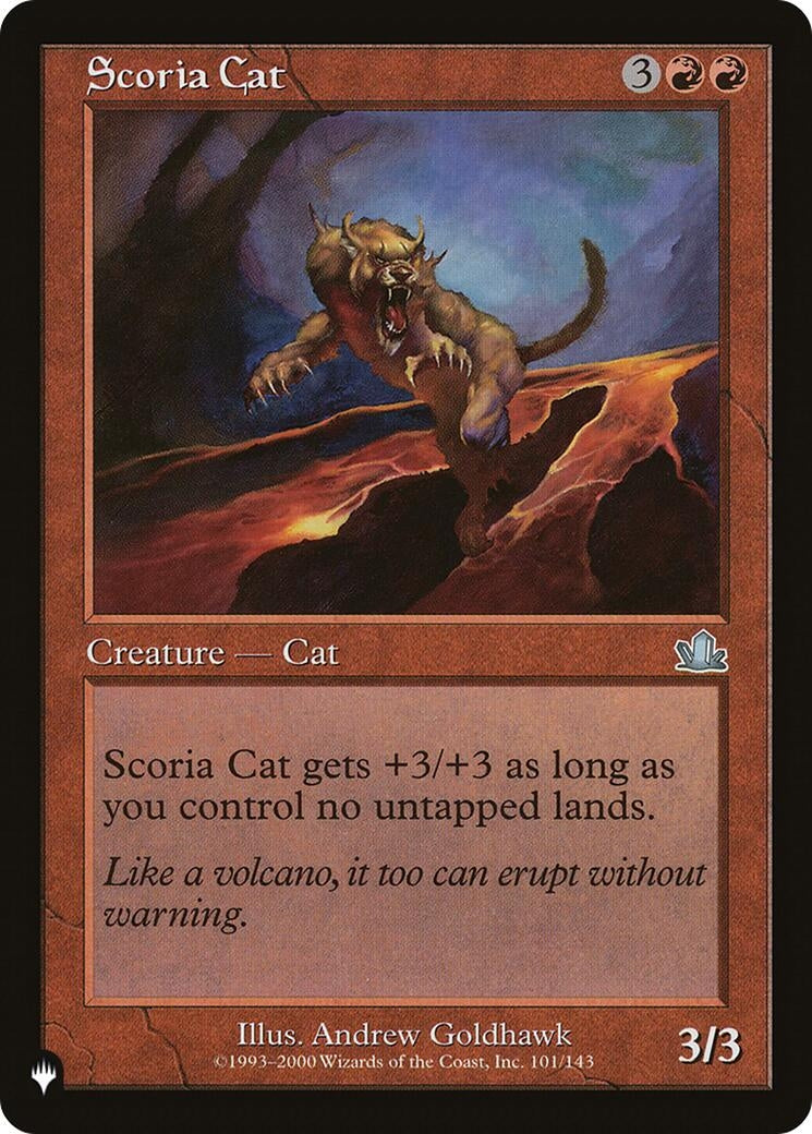 Image for Scoria Cat (101/143) - Magic: The Gathering