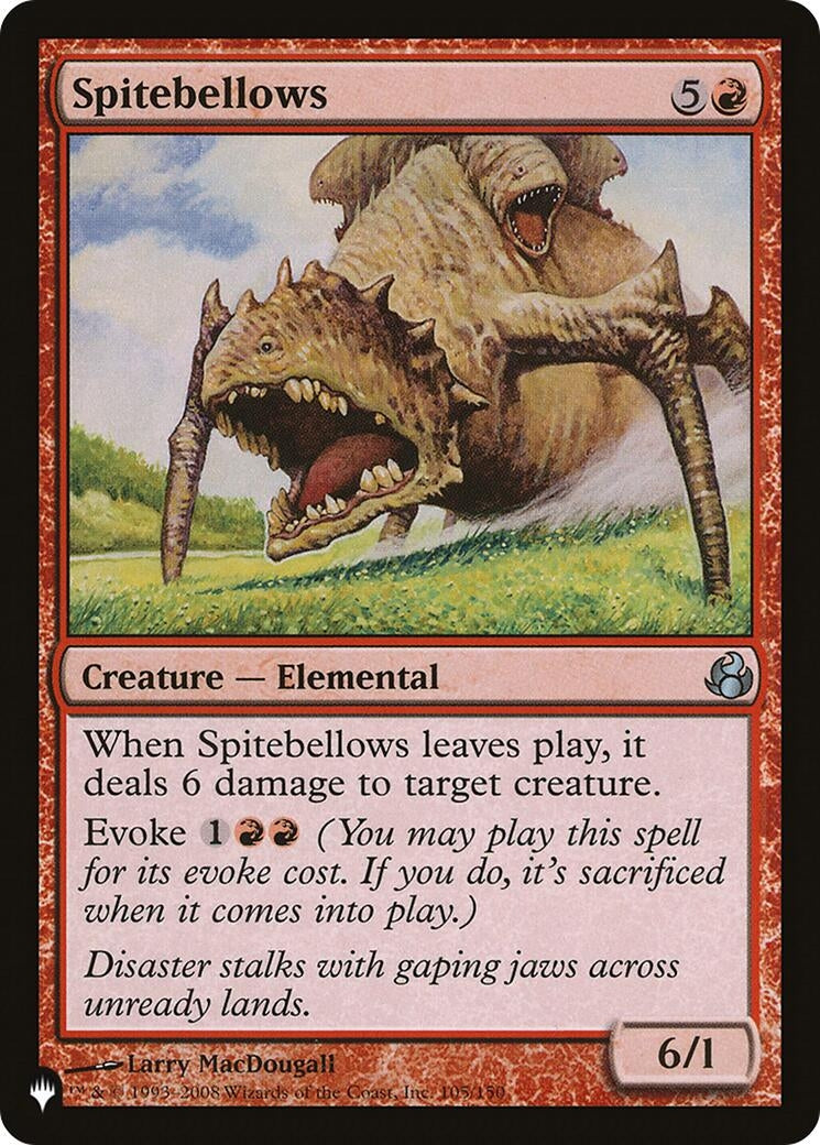 Image for Spitebellows (105/150) (LIST) - Magic: The Gathering