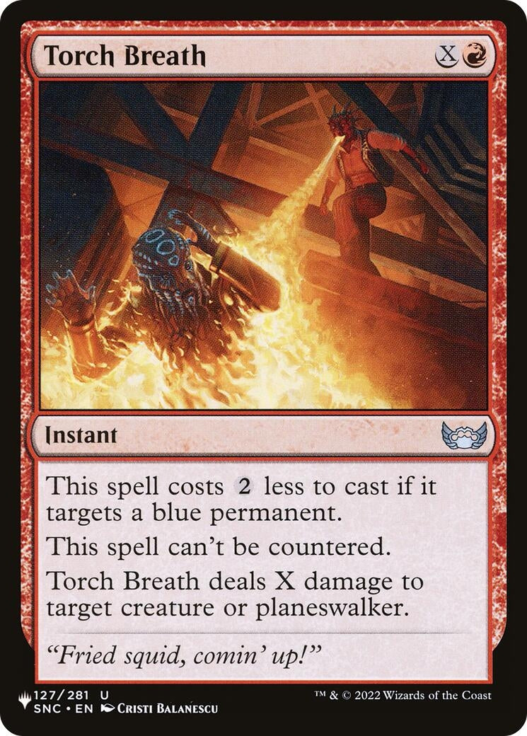 Image for Torch Breath (127/281) (LIST) - Magic: The Gathering