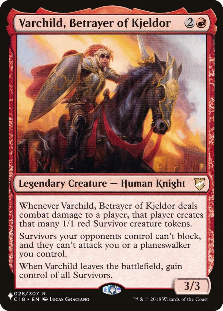 Image for Varchild, Betrayer of Kjeldor (028/307) - Magic: The Gathering