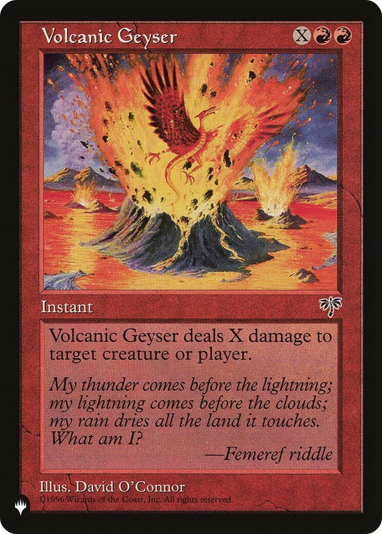Image for Volcanic Geyser - Magic: The Gathering