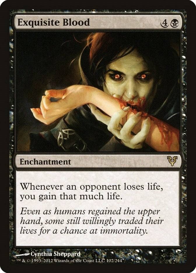 Image for Exquisite Blood (102) (AVR) - Magic: The Gathering