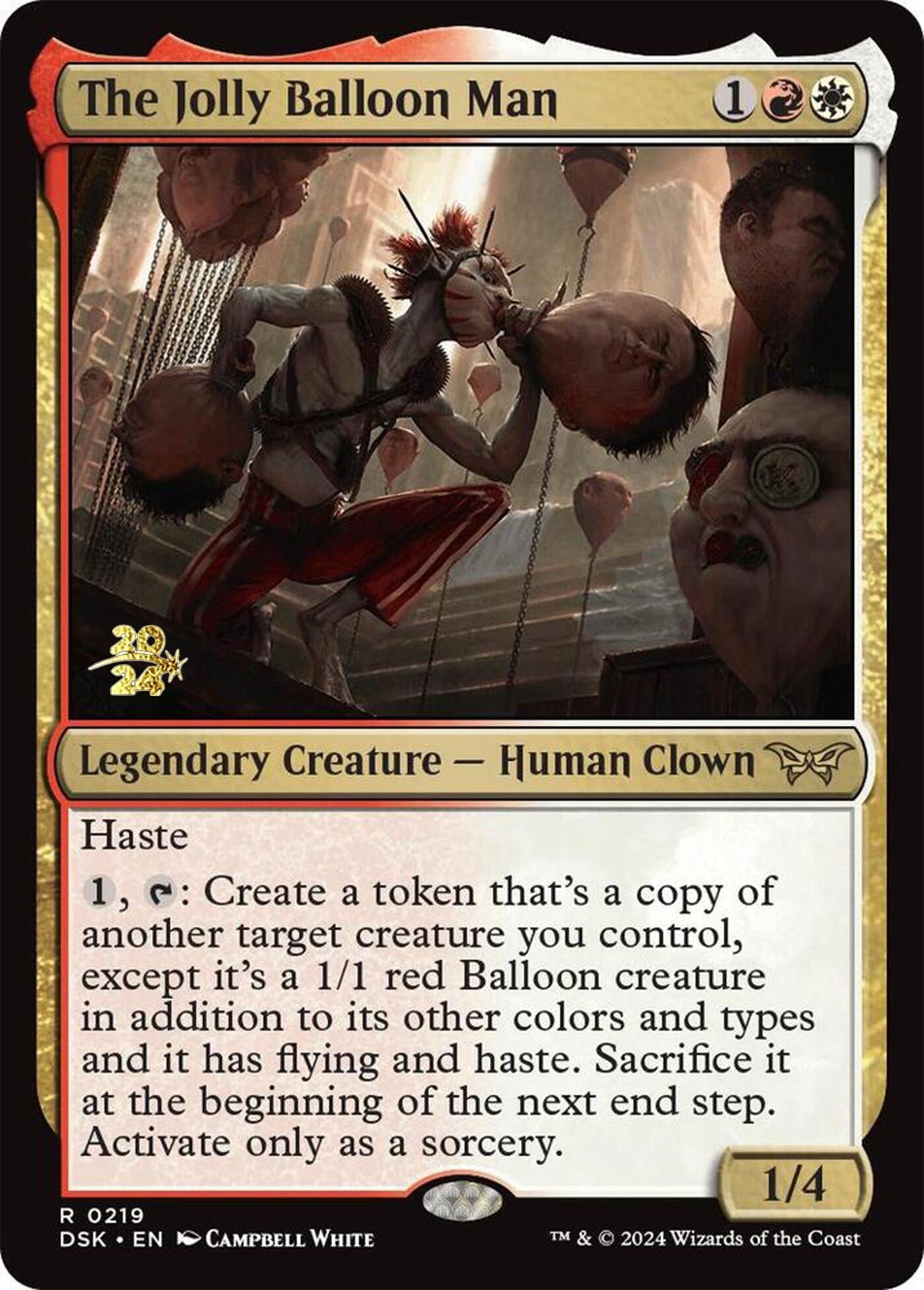 Image for The Jolly Balloon Man (219) - Magic: The Gathering