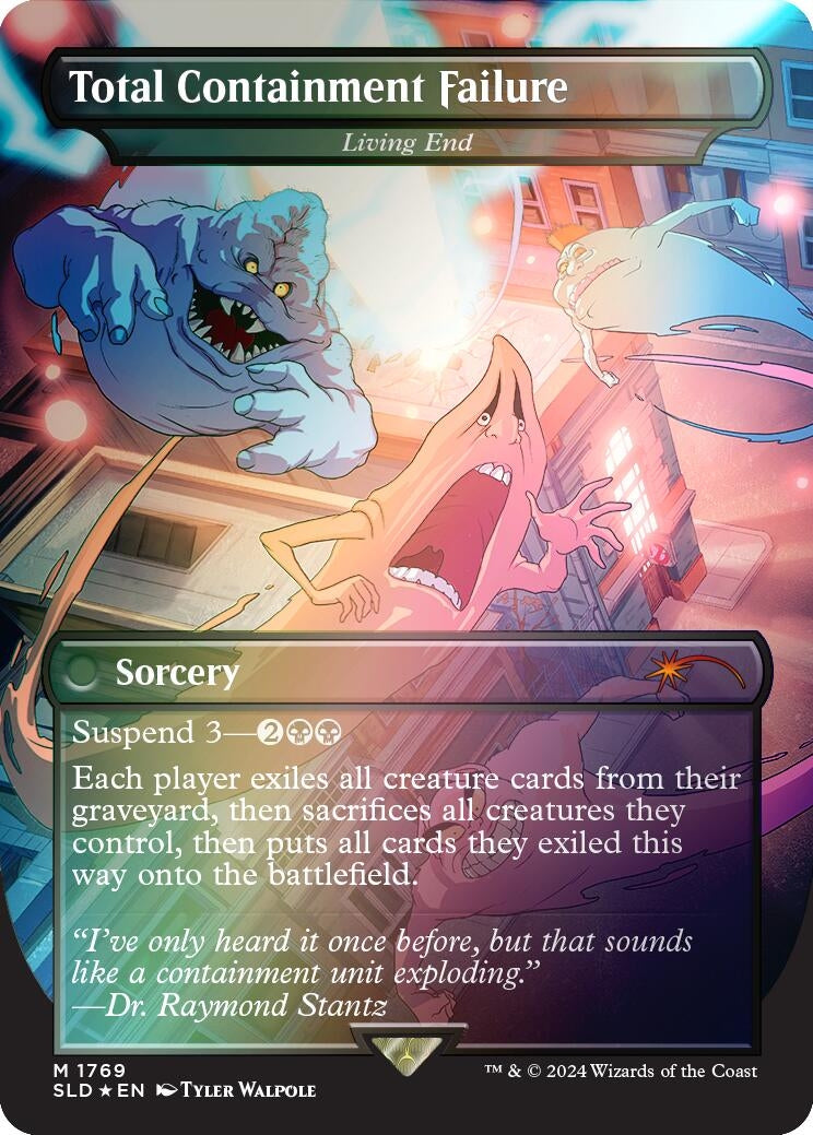 Image for Total Containment Failure - Living End (Rainbow Foil) (1769) - Magic: The Gathering