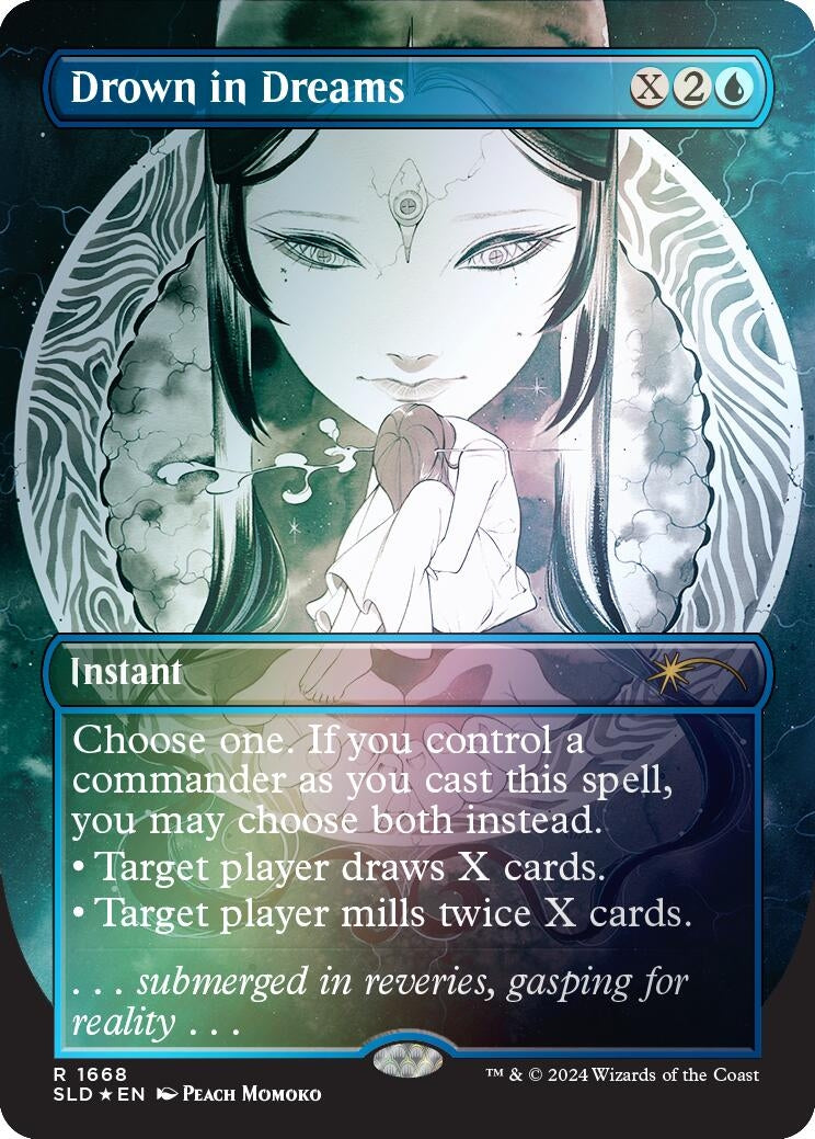Image for Drown in Dreams (Rainbow Foil) (1668) - Magic: The Gathering