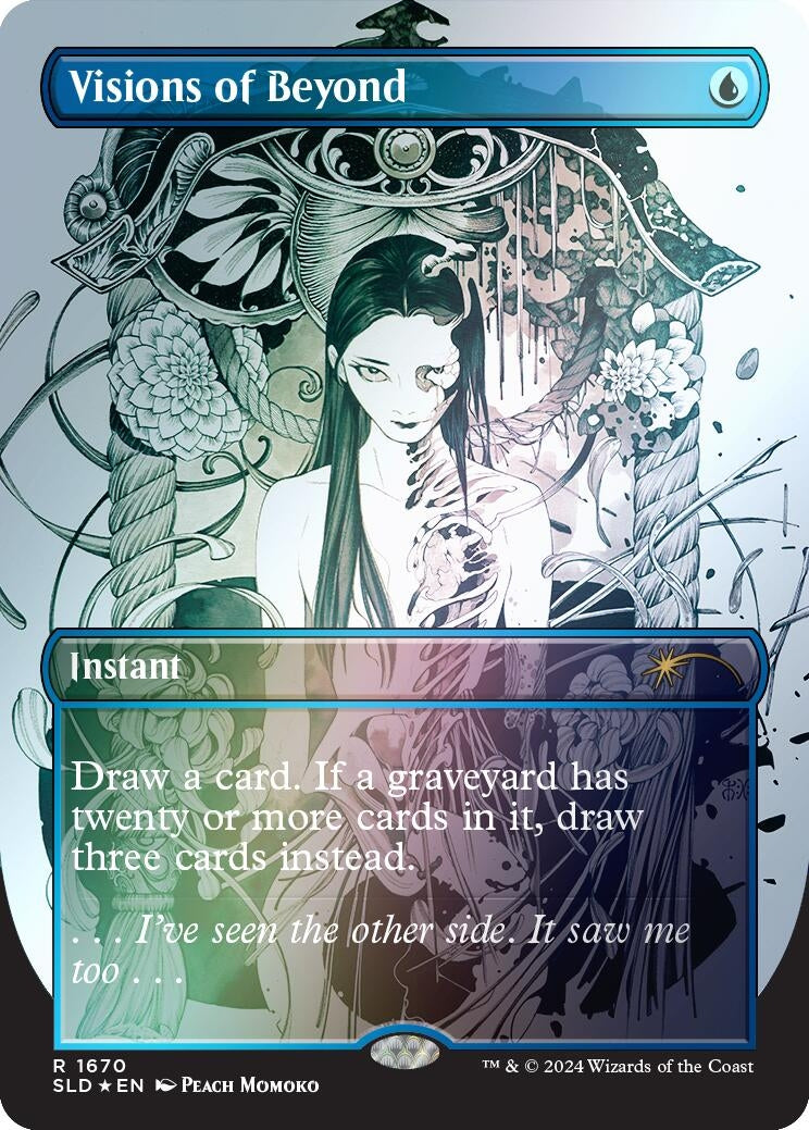 Image for Visions of Beyond (Rainbow Foil) (1670) - Magic: The Gathering