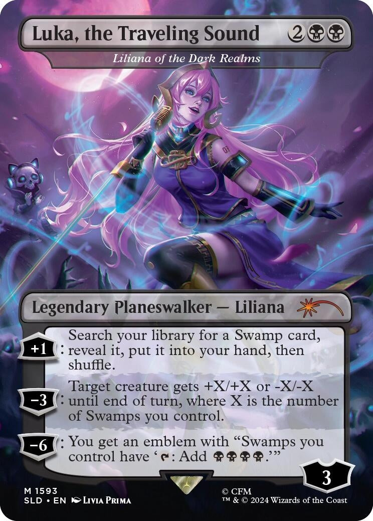 Image for Luka, the Traveling Sound - Liliana of the Dark Realms (1593) - Magic: The Gathering