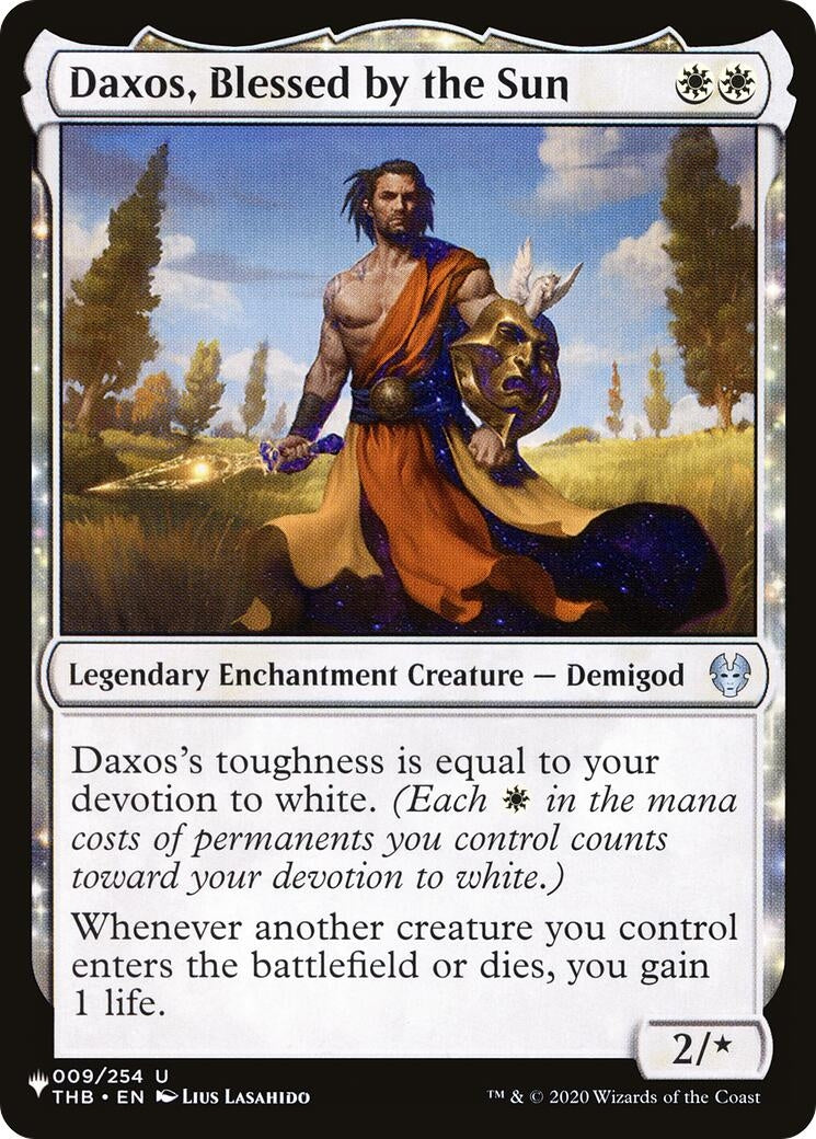 Image for Daxos, Blessed by the Sun (009/254) - Magic: The Gathering