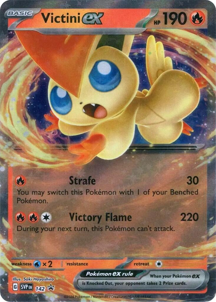 Image for Victini ex - 142 (142) (SVP) - Pokemon