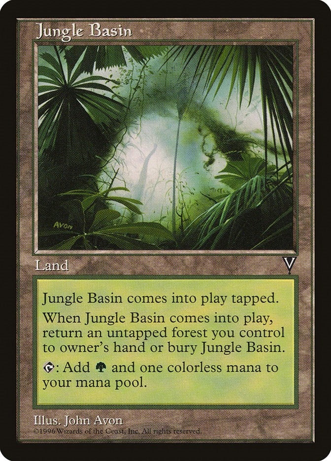 Image for Jungle Basin - Magic: The Gathering