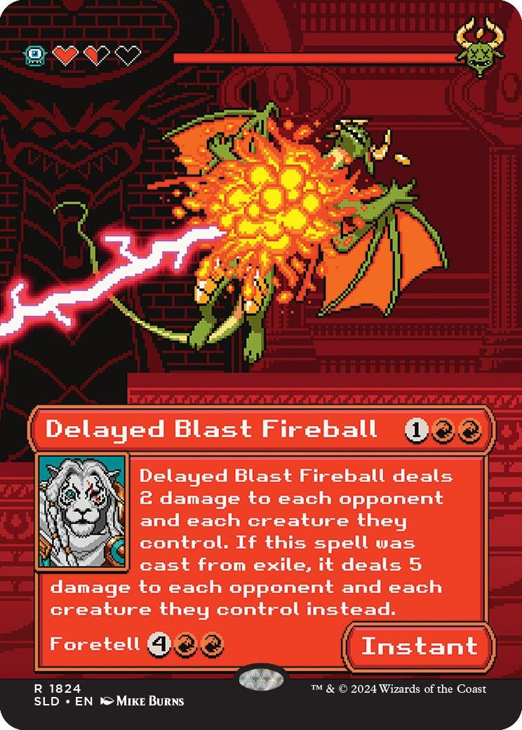 Image for Delayed Blast Fireball (1824) - Magic: The Gathering