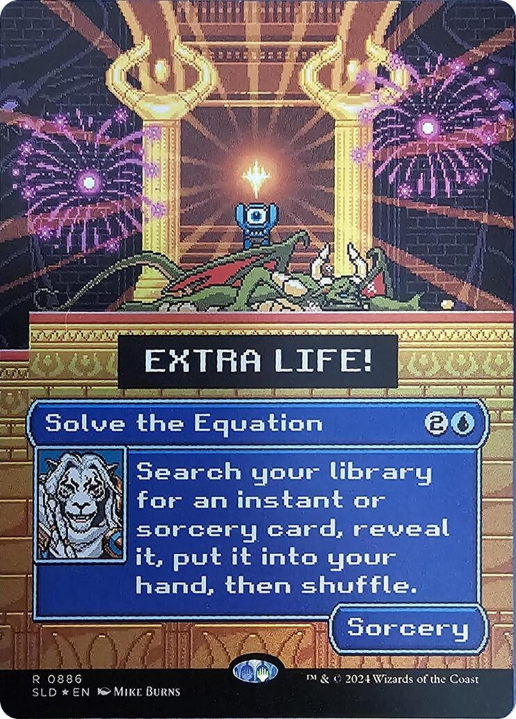 Image for Solve the Equation (0886) (Rainbow Foil) (886) - Magic: The Gathering