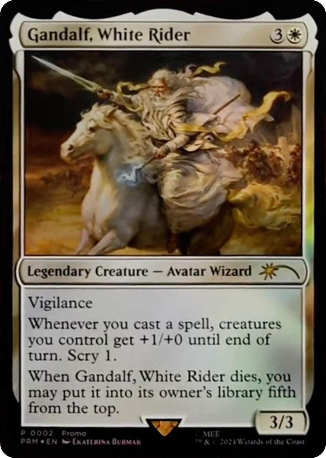 Image for Gandalf, White Rider (2) - Magic: The Gathering