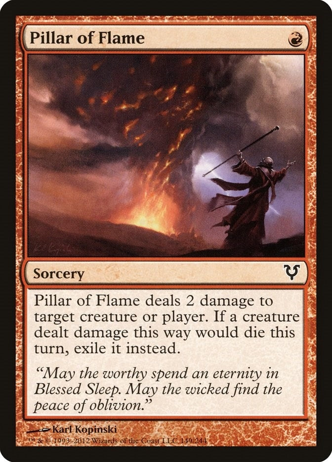 Image for Pillar of Flame (149) - Magic: The Gathering