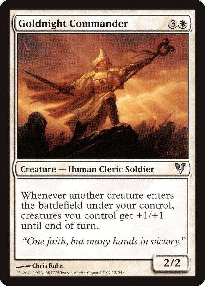 Image for Goldnight Commander (22) - Magic: The Gathering