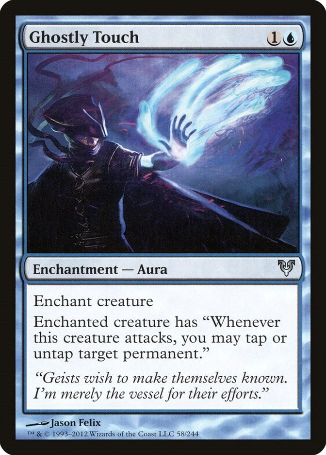 Image for Ghostly Touch (58) (AVR) - Magic: The Gathering