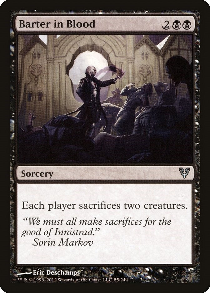 Image for Barter in Blood (85) - Magic: The Gathering