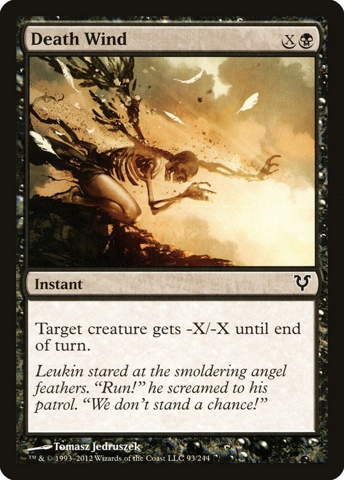 Image for Death Wind (93) (AVR) - Magic: The Gathering