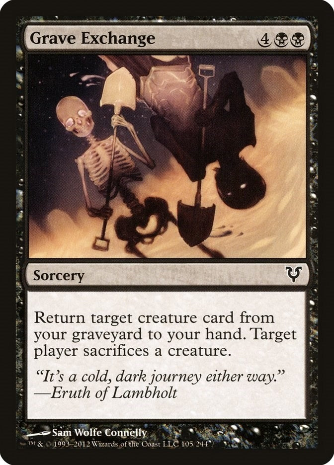 Image for Grave Exchange (105) (AVR) - Magic: The Gathering