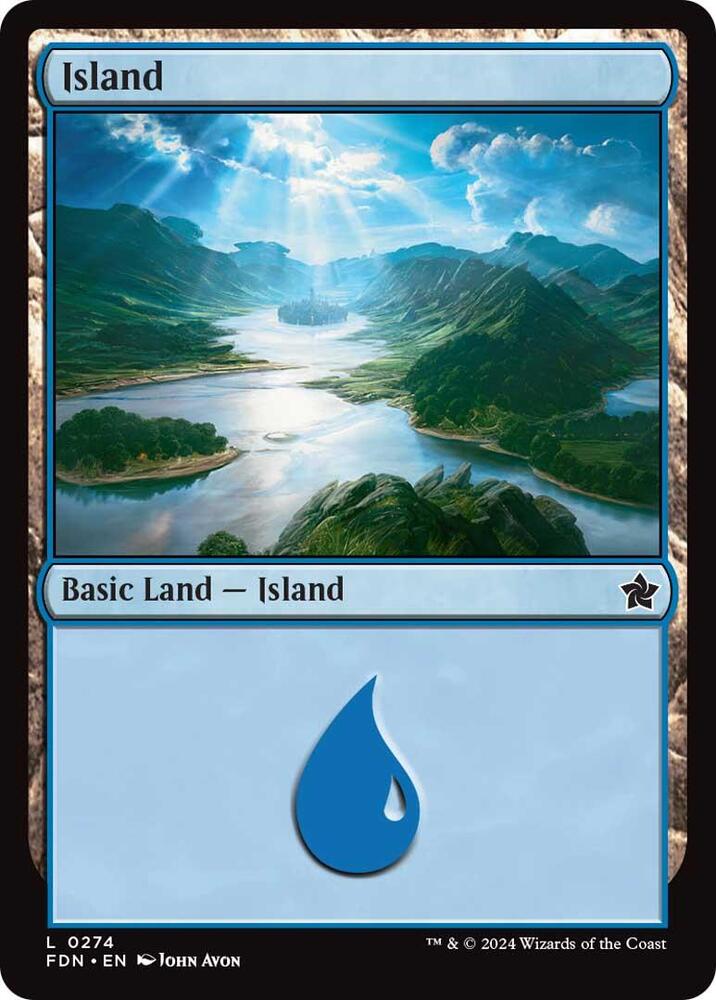 Image for Island (0274) (274) - Magic: The Gathering