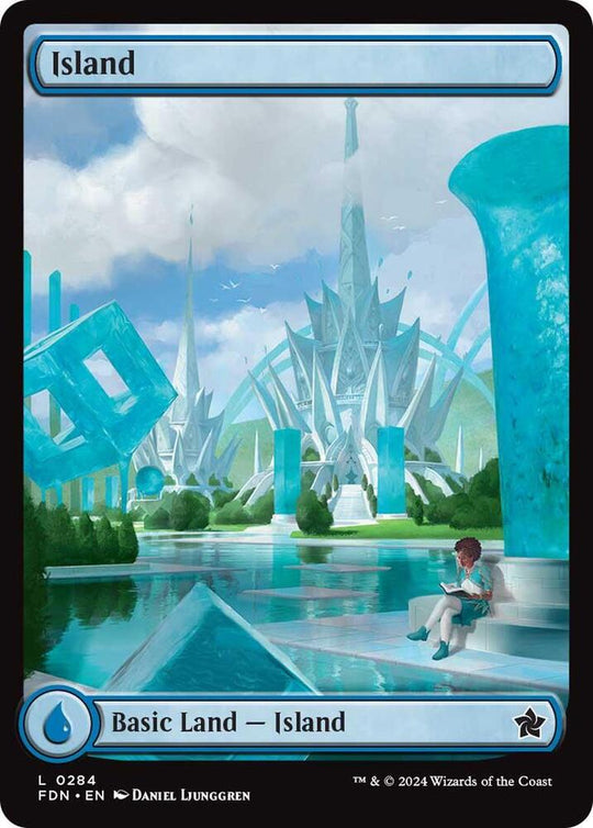 Image for Island (0284) (284) - Magic: The Gathering