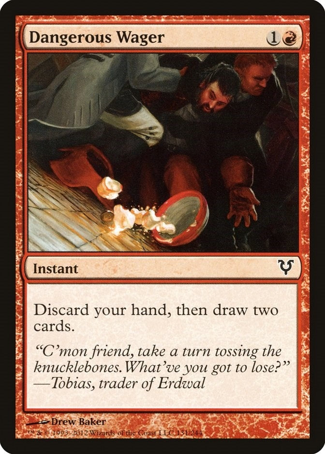 Image for Dangerous Wager (131) (AVR) - Magic: The Gathering