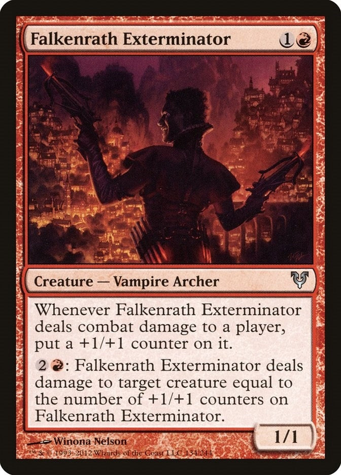 Image for Falkenrath Exterminator (134) (AVR) - Magic: The Gathering