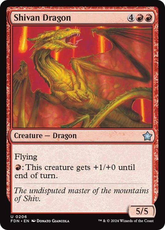 Shivan Dragon (206)