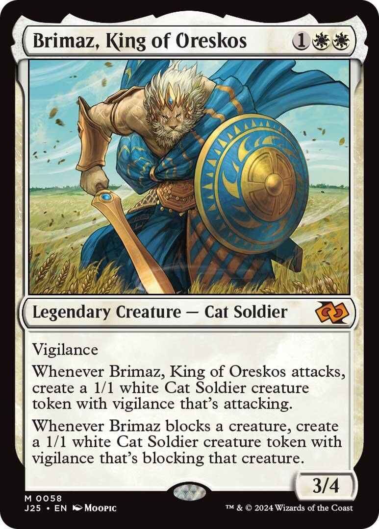 Image for Brimaz, King of Oreskos (Anime) (58) - Magic: The Gathering
