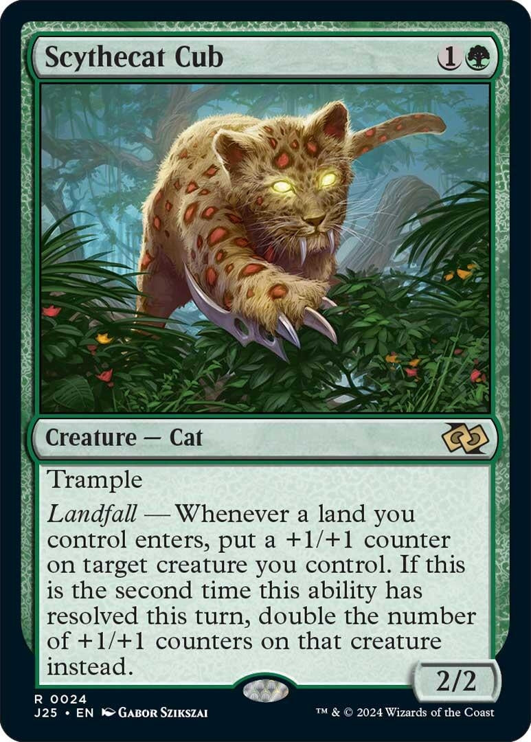 Image for Scythecat Cub (24) - Magic: The Gathering