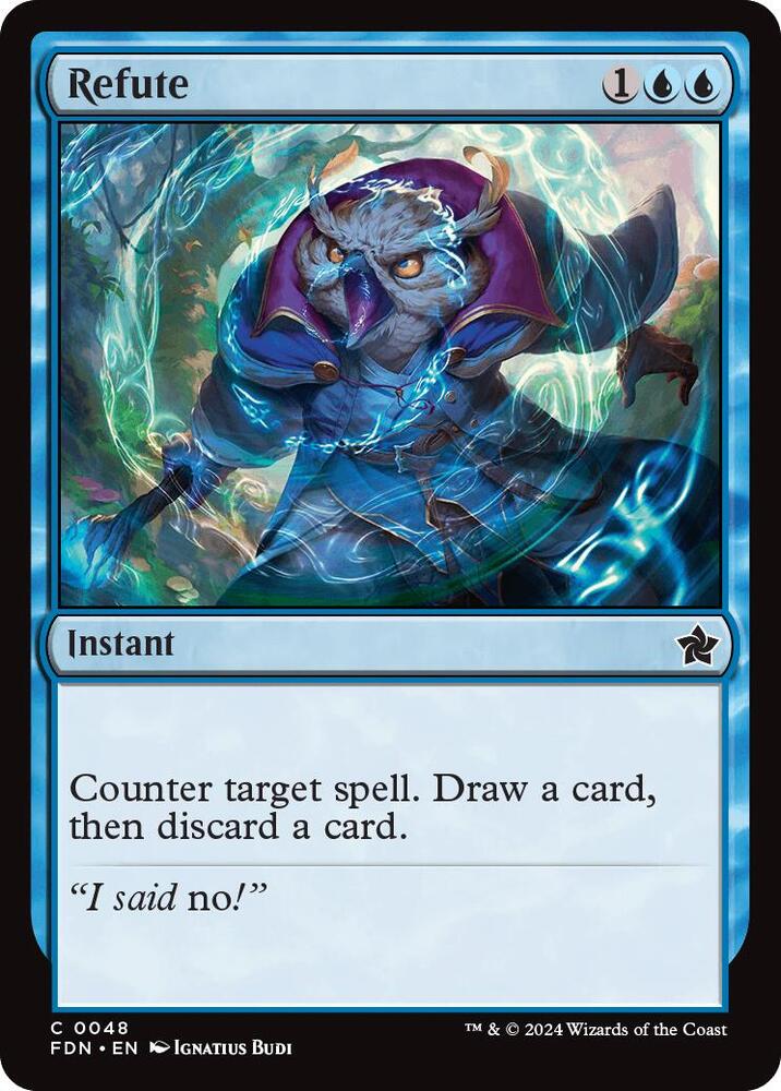 Image for Refute (48) - Magic: The Gathering