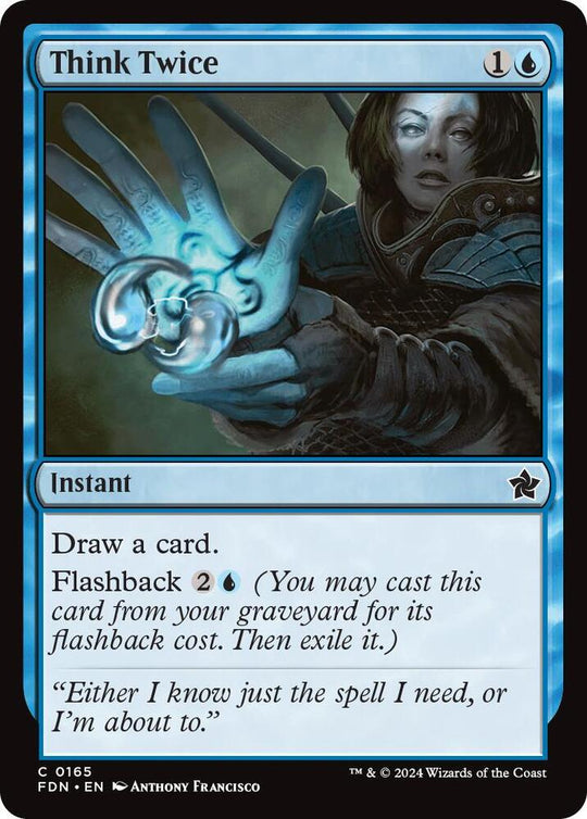 Image for Think Twice (165) - Magic: The Gathering