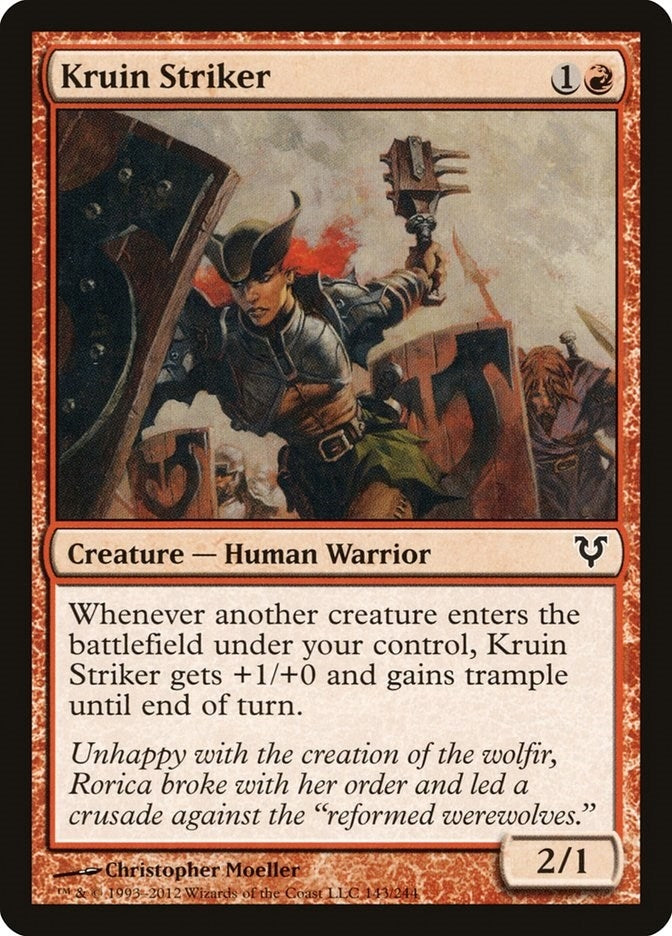 Image for Kruin Striker (143) (AVR) - Magic: The Gathering