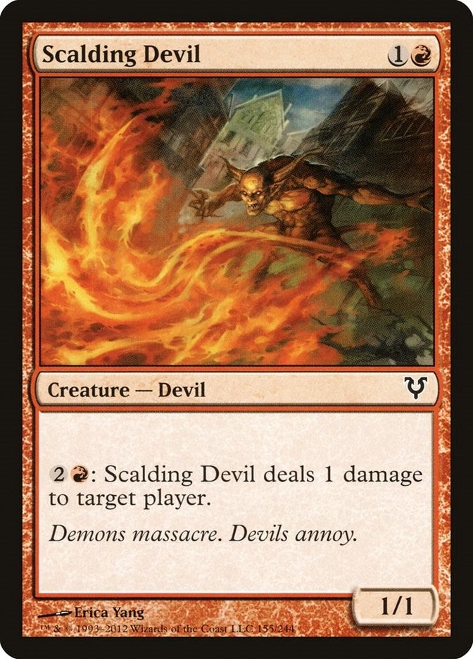 Image for Scalding Devil (155) (AVR) - Magic: The Gathering