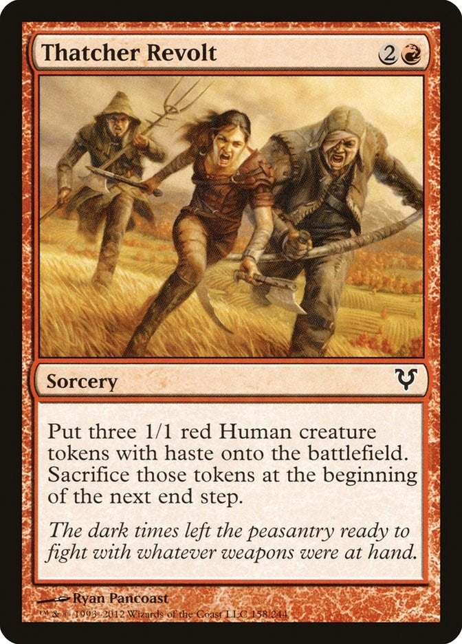 Image for Thatcher Revolt (158) (AVR) - Magic: The Gathering