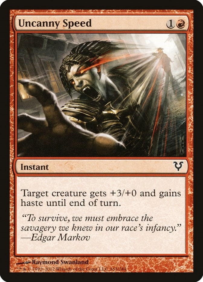 Image for Uncanny Speed (163) - Magic: The Gathering