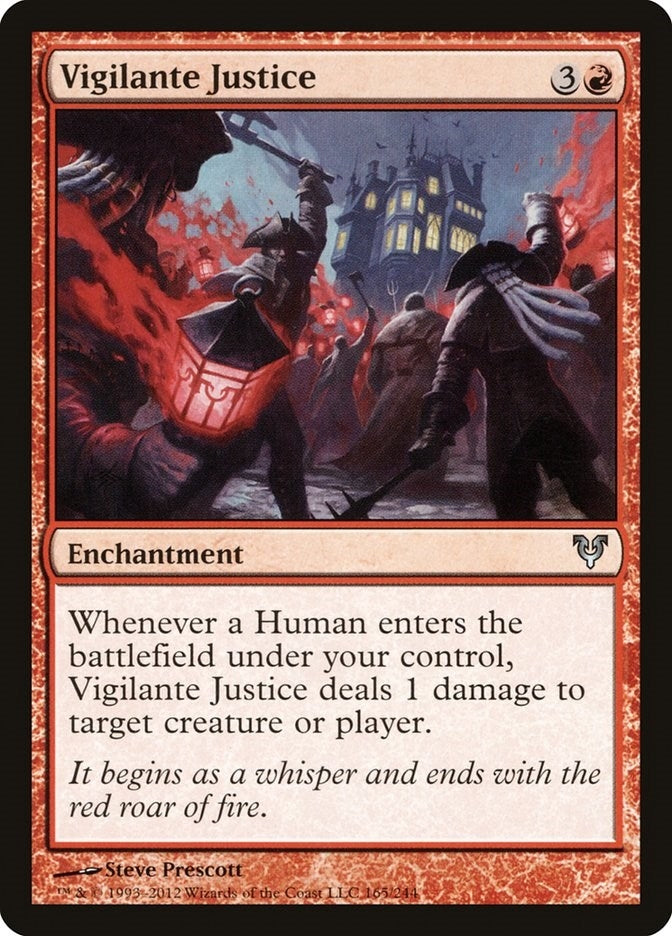 Image for Vigilante Justice (165) (AVR) - Magic: The Gathering