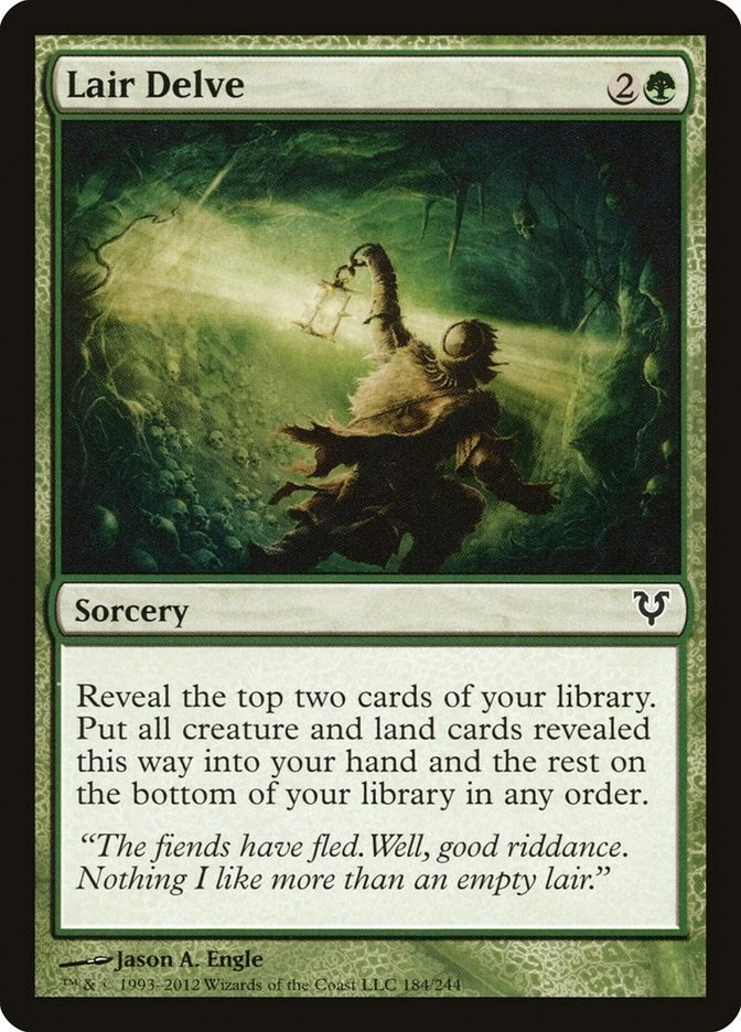 Image for Lair Delve (184) (AVR) - Magic: The Gathering