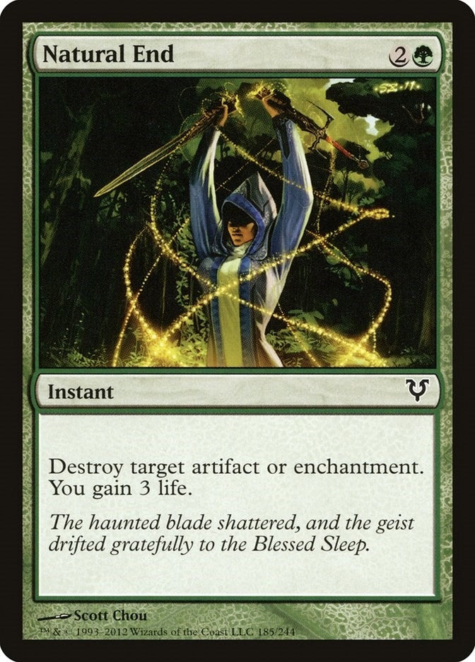 Image for Natural End (185) (AVR) - Magic: The Gathering