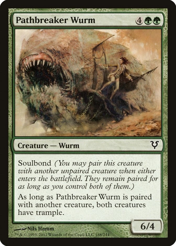 Image for Pathbreaker Wurm (188) (AVR) - Magic: The Gathering