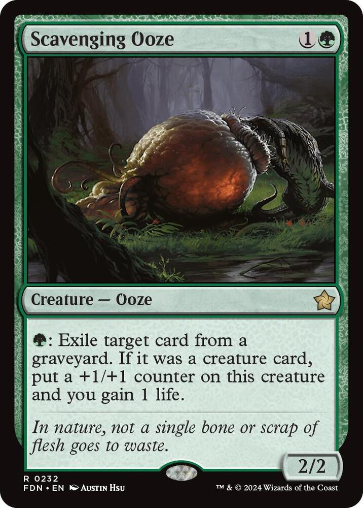 Image for Scavenging Ooze (232) - Magic: The Gathering