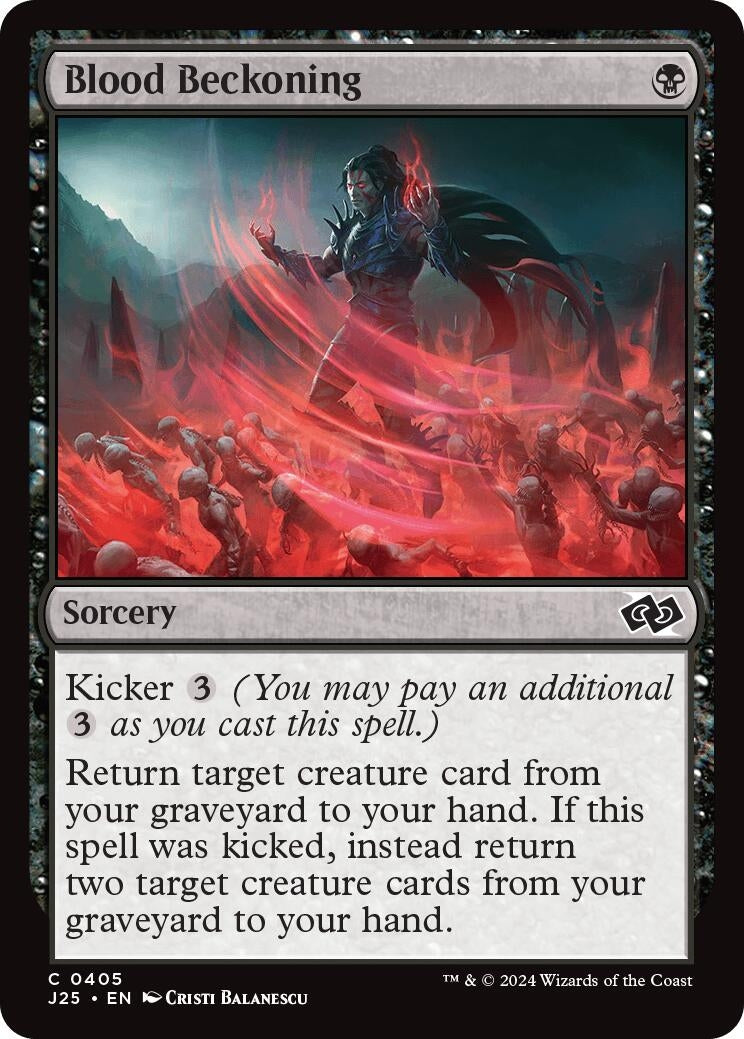 Image for Blood Beckoning (405) - Magic: The Gathering